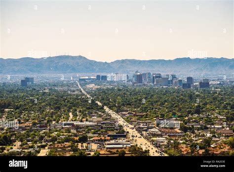 Phoenix Arizona skyline Stock Photo - Alamy