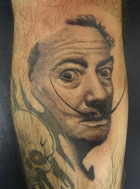 Salvador Dali Tattoo by Pancho-Villa on DeviantArt | Dali tattoo, Salvador dali tattoo, Salvador ...