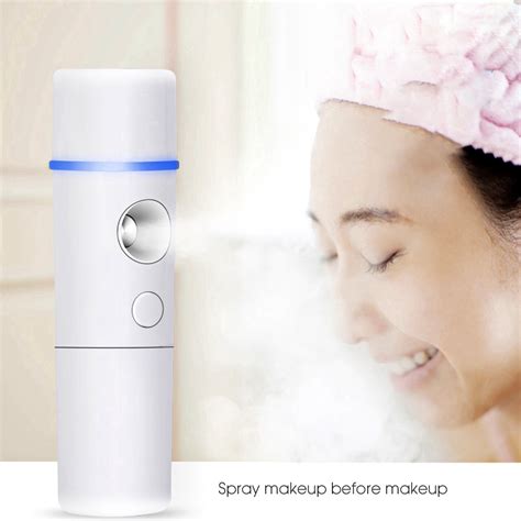 Portable Nano Facial Mister Cool Mist Spray Humidifier Face Hydration ...