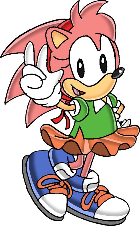 Image - Classic Amy Rose.png - Sonic News Network, the Sonic Wiki