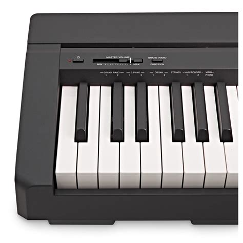 Yamaha P45 Digital Piano, Black at Gear4music