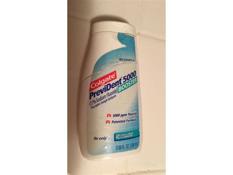 Colgate PreviDent 5000 Booster Toothpaste, Spearmint Ingredients and ...