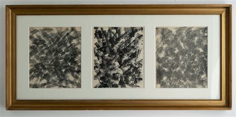 Three Black & White Abstracts | Art On Paper