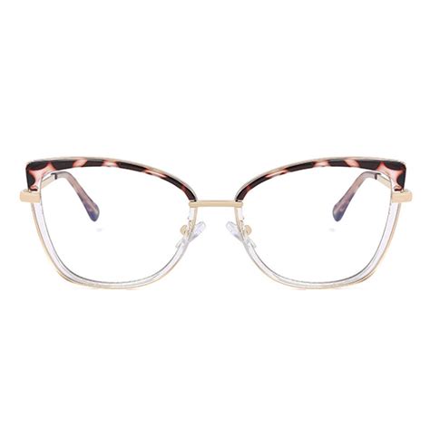 Lucius Cat Eye Leopard Glasses - Aoolia.com