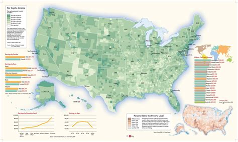 US Economy Wall Map by GeoNova - MapSales