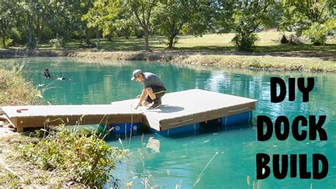 DIY Floating Dock - YouTube