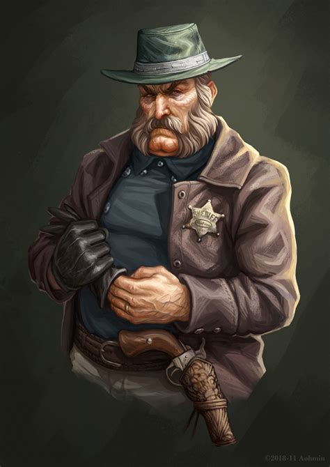 ArtStation - Sheriff Moriarty