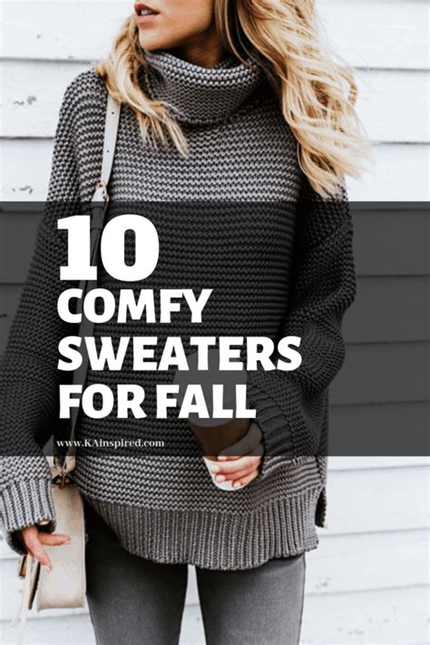 10 COMFY SWEATERS FOR FALL - KAinspired