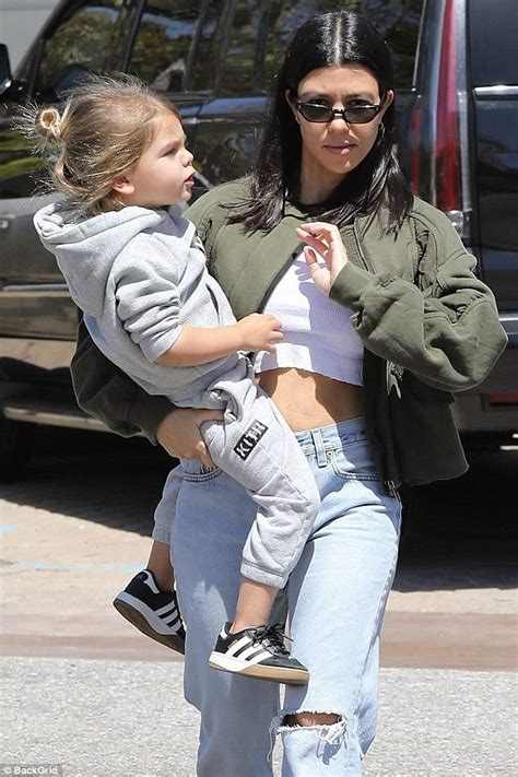 Kourtney Kardashian celebrates 39th birthday with children in Malibu | Daily Mail Online