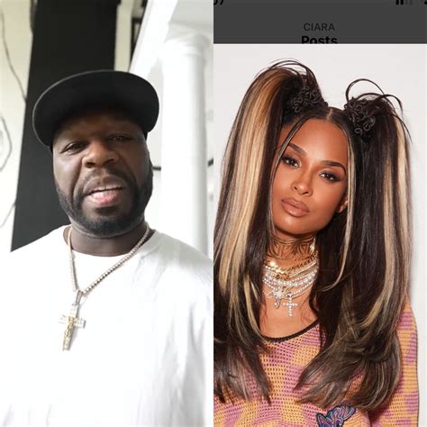 50 Cent Marks 'Curtis' Anniversary With Racy Ciara Photos, Russell ...