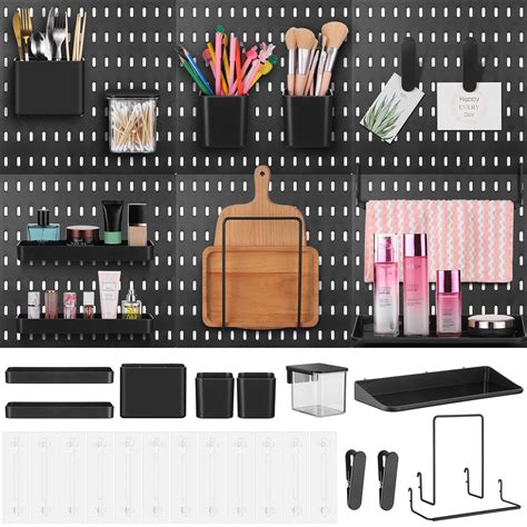 Mua 17 Pcs 33 x 22" Pegboard Combination Kit and 16 Peg Board ...