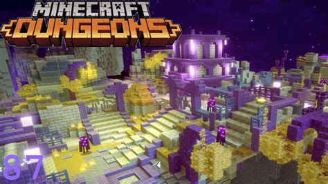 Ep. 87 - Minecraft Dungeons - The End Wilds pt1 - Echoing Void DLC - YouTube