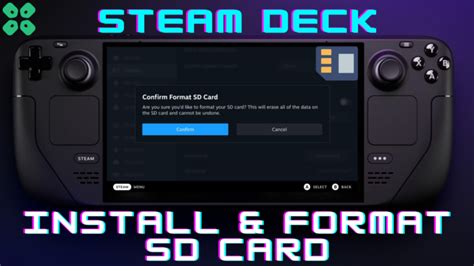 How To Install & Format Micro SD Card on Steam Deck