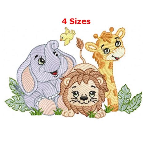 Animal Machine Embroidery Designs