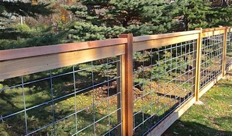 17 Awesome Hog Wire Fence Design Ideas For Your Backyard | Hog wire ...