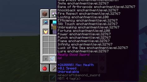 How to Put Custom Enchantments on Any Item (1.8+)(Pop Reel)