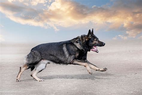 Premium Photo | Training of german shepherd