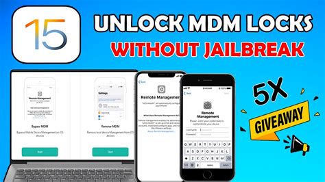 Unlock & Bypass MDM Lock Without Jailbreak on iOS 15/14/13/12 For Any ...