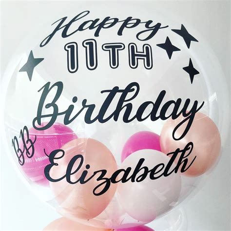 Personalised Helium Balloon Delivery in Singapore Bubble Balloons ...