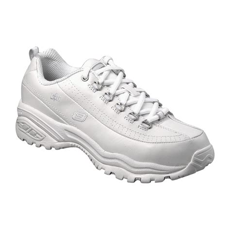 Skechers Women's Work Shoes Clarity Steel Toe White 76212 - Clothing ...