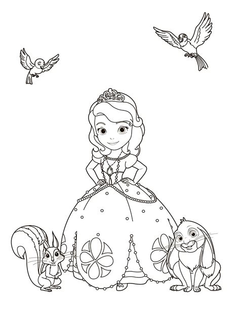 Download 262+ Sofia With Friends For Kids Printable Free Coloring Pages PNG PDF File - All free ...