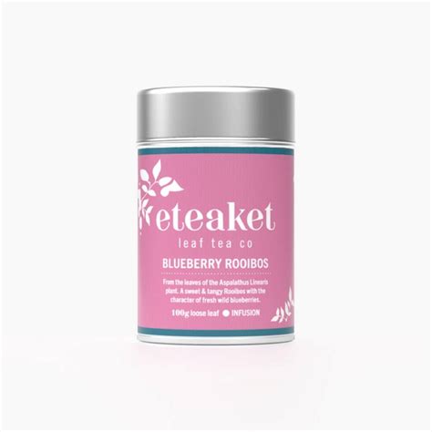 Blueberry Rooibos Loose Leaf Rooibos Tea With Keep Tin By eteaket tea