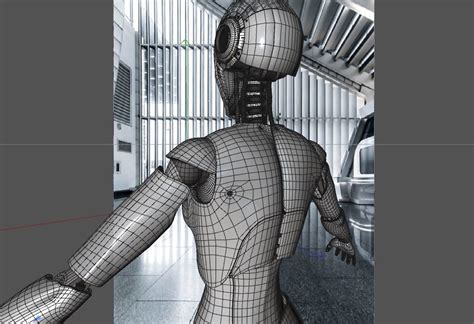 Artificial Intelligence AI robot 3D model | CGTrader