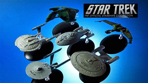 Star Trek Official Starships Collection #1-6 USS Enterprise NCC 1701 - YouTube