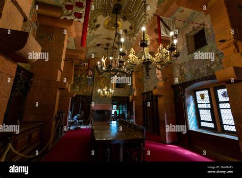 Interior View of the Chateau du Haut Koenigsbourg, Alsace, France Stock Photo - Alamy