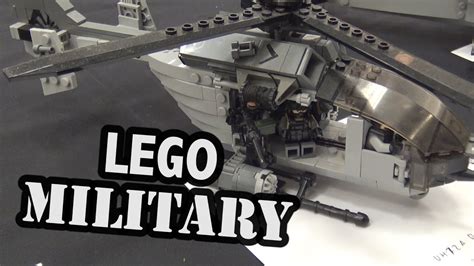 LEGO Modern Military Helicopters and Tanks | World War Brick 2017 - YouTube