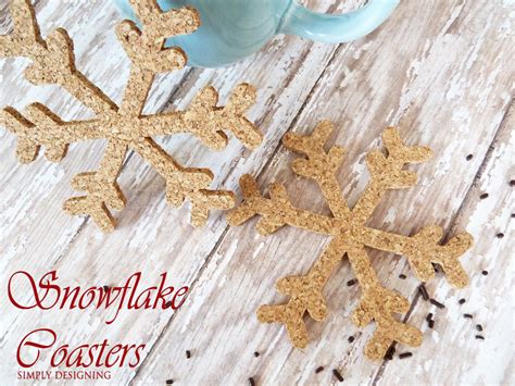 Snowflakes Coasters