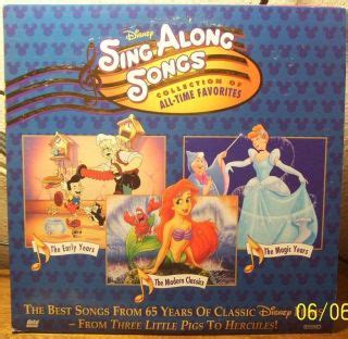 Disney Sing Along Songs Very Merry Christmas Songs in VHS Tapes