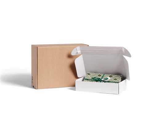 Plain Delivery Boxes With Adhesive Strips | Packhelp