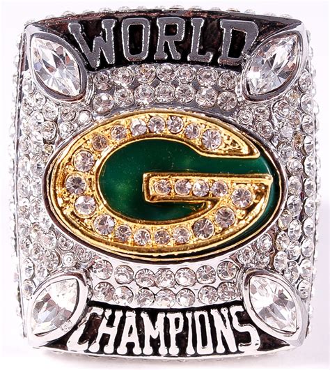 Aaron Rodgers Packers High Quality Replica 2010 Super Bowl XLV Championship Ring with Display ...