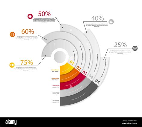 Infographic business template vector illustration Stock Photo - Alamy