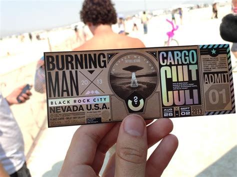 Burning Man Festival Tickets