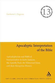 Download Apocalyptic Interpretation of the Bible: Apocalypticism and Biblical Interpretation in ...