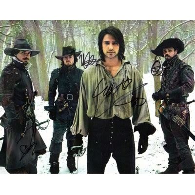 The Musketeers cast autograph 1