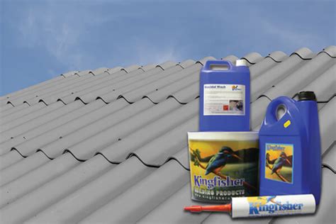 Asbestos Roof Coating - Kingfisher Asbestos Paint - Asbestos Roof Paint