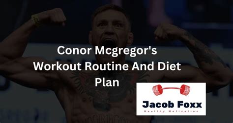 Conor Mcgregor's Workout Routine And Diet Plan – Explained