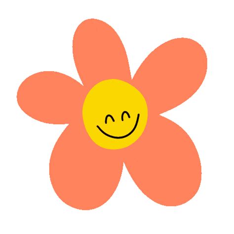 Happy Flower Power Sticker - Find & Share on GIPHY | Happy flowers, Love heart gif, Heart gif