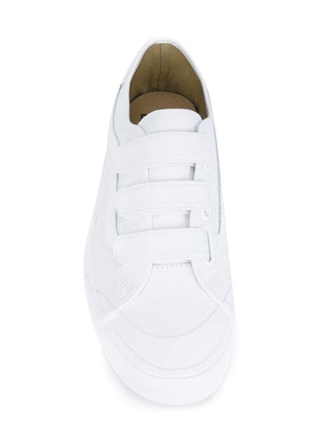 Vans Velcro Strap Sneakers in White for Men | Lyst