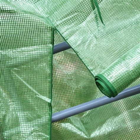 Portable Plastic Garden Greenhouse Cover For 2 Layer Mini Walk In Greenhouse Outdoor Protect ...