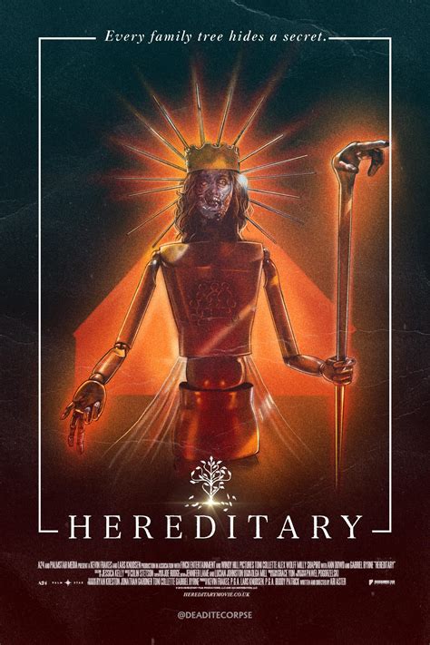 My alternative movie poster of this wondrous film. : r/Hereditary