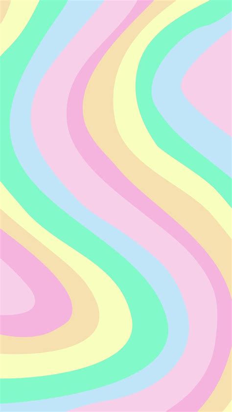 Phone wallpaper. 'pastel rainbow abstract' | Fondos de colores, Fondos de pantalla verde, Fondos ...