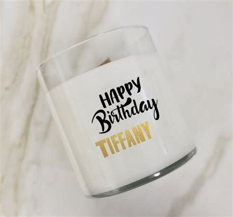 Happy Birthday Custom Name Candle! Yes - you can customize this candle with a name! Just simply ...