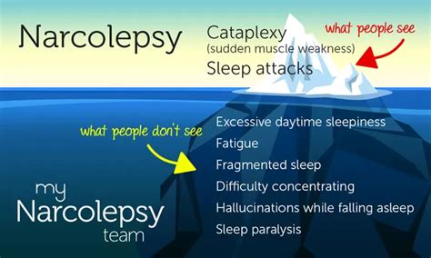 Narcolepsy: What People Don't See (Infographic) | MyNarcolepsyTeam