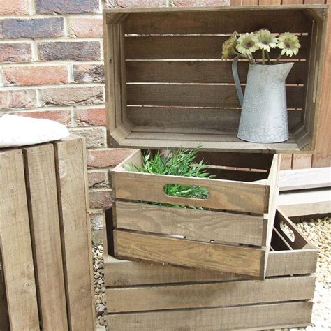 RUSTIC WOODEN APPLE CRATE – Apple Crates