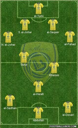 Al Nassr Line Up - Image to u