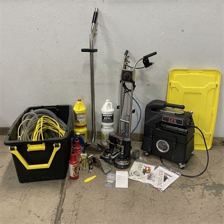 Tryans Online Auction & Auction Center - Rotovac CFX Carpet and Floor Cleaner/Shampoo Machine